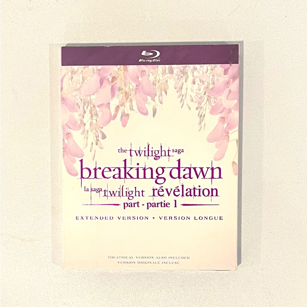 The Twilight Saga: Breaking Dawn - Part 1 - Blu-ray + Slipcover - NEW SEALED